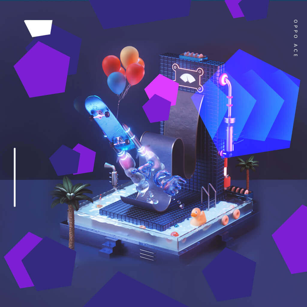 OPPO ACE 游乐场